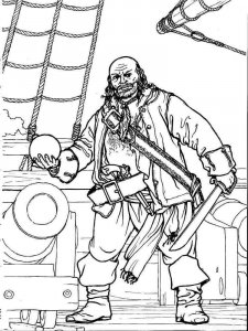 Pirates coloring page 42 - Free printable