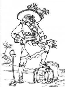Pirates coloring page 47 - Free printable