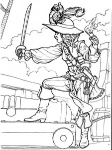 Pirates coloring page 50 - Free printable