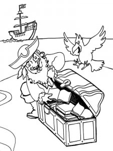 Pirates coloring page 7 - Free printable