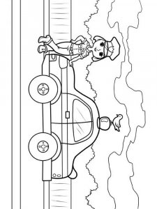 Police Officer coloring page 44 - Free printable
