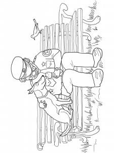 Police Officer coloring page 32 - Free printable