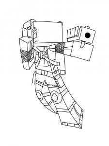 Roblox coloring page 36 - Free printable