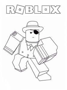 Roblox coloring page 40 - Free printable
