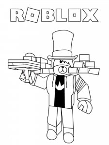 Roblox coloring page 41 - Free printable