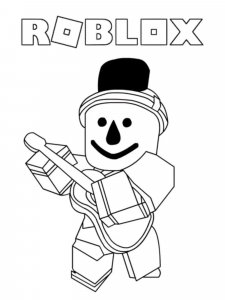 Roblox coloring page 42 - Free printable