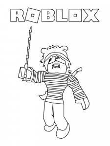 Roblox coloring page 43 - Free printable
