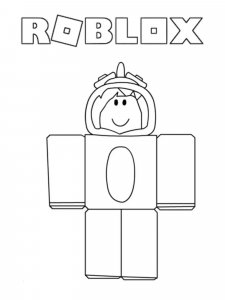 Roblox coloring page 44 - Free printable