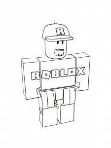Roblox coloring page 45 - Free printable
