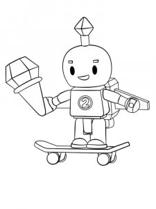 Roblox coloring page 46 - Free printable
