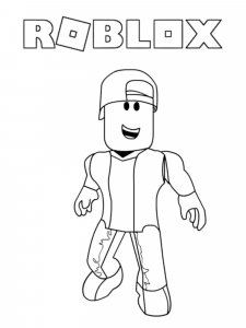Roblox coloring page 29 - Free printable