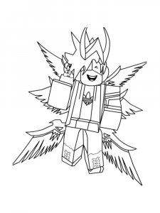 Roblox coloring page 30 - Free printable