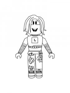 Roblox coloring page 32 - Free printable