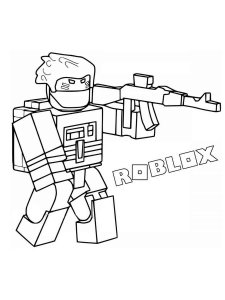 Roblox coloring page 34 - Free printable