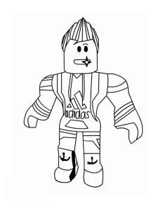 Roblox coloring page 21 - Free printable