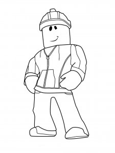 Roblox coloring page 26 - Free printable