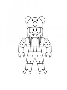 Roblox coloring page 11 - Free printable