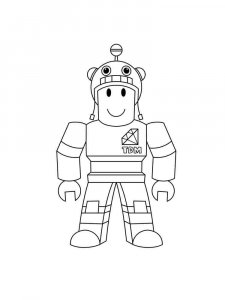 Roblox coloring page 12 - Free printable