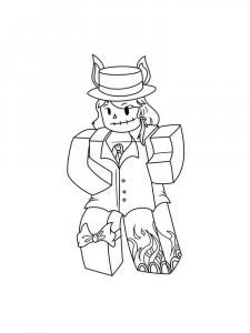Roblox coloring page 14 - Free printable