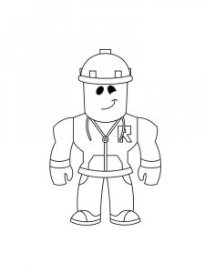 Roblox coloring page 17 - Free printable
