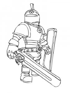 Roblox coloring page 2 - Free printable