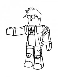 Roblox coloring page 7 - Free printable