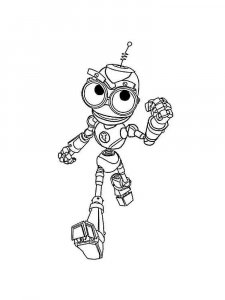 Robots coloring page 29 - Free printable