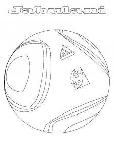 Soccer Ball coloring page 15 - Free printable