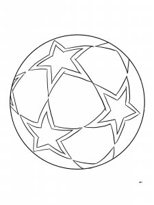 Soccer Ball coloring page 16 - Free printable