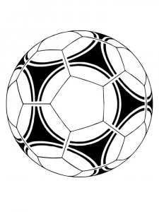 Soccer Ball coloring page 17 - Free printable