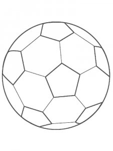 Soccer Ball coloring page 6 - Free printable