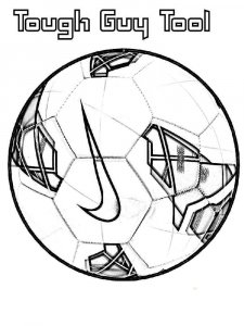 Soccer Ball coloring page 7 - Free printable