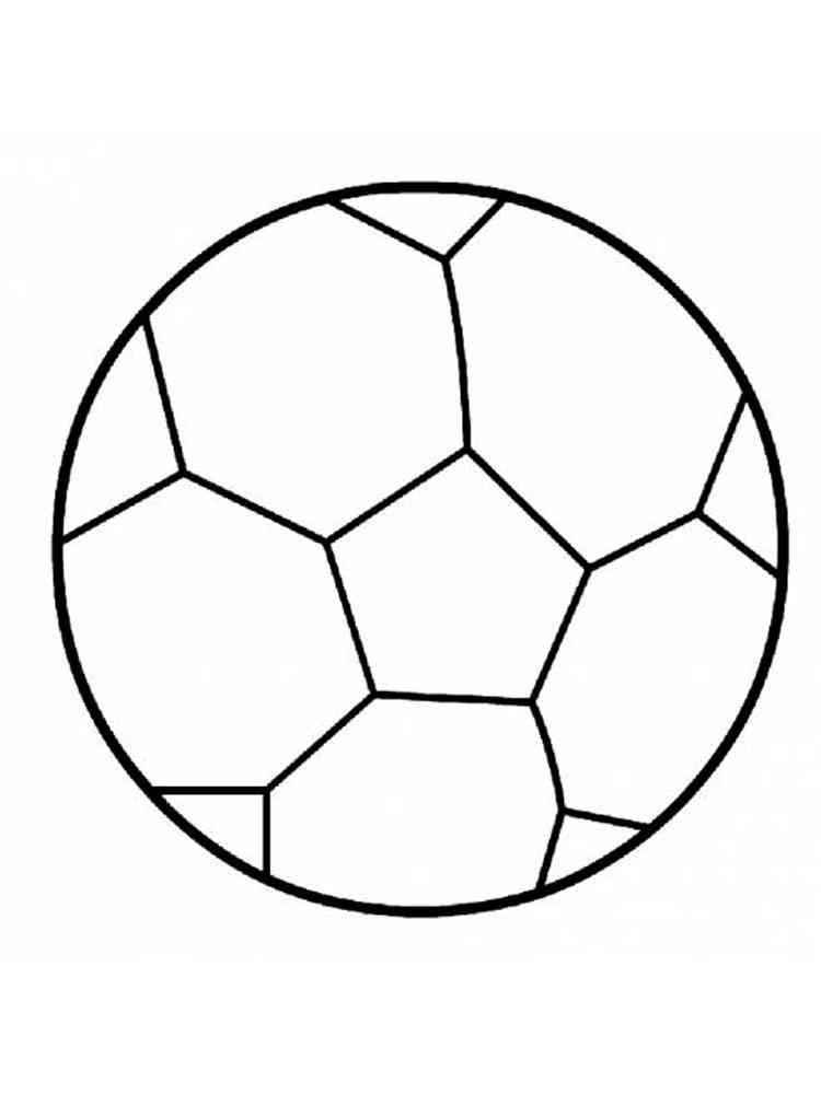 Free Printable Soccer Ball Coloring Pages