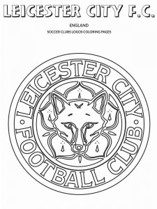 Soccer Logo coloring page 29 - Free printable