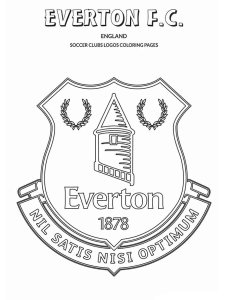 Soccer Logo coloring page 31 - Free printable