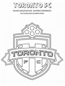 Soccer Logo coloring page 35 - Free printable