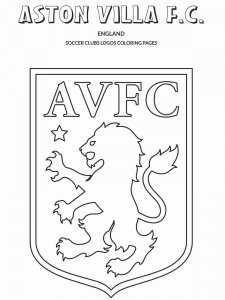 Soccer Logo coloring page 36 - Free printable