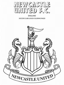 Soccer Logo coloring page 37 - Free printable