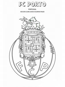 Soccer Logo coloring page 41 - Free printable