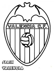 Soccer Logo coloring page 14 - Free printable