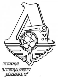 Soccer Logo coloring page 17 - Free printable