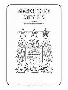 Soccer Logo coloring page 23 - Free printable