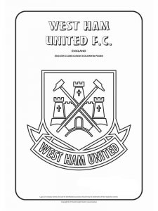 Soccer Logo coloring page 25 - Free printable
