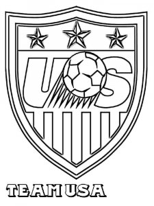 Soccer Logo coloring page 28 - Free printable