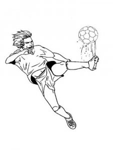 Soccer Player coloring page 11 - Free printable
