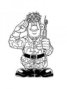 Soldier coloring page 16 - Free printable