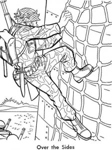 Soldier coloring page 72 - Free printable
