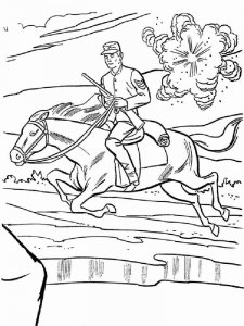 Soldier coloring page 45 - Free printable