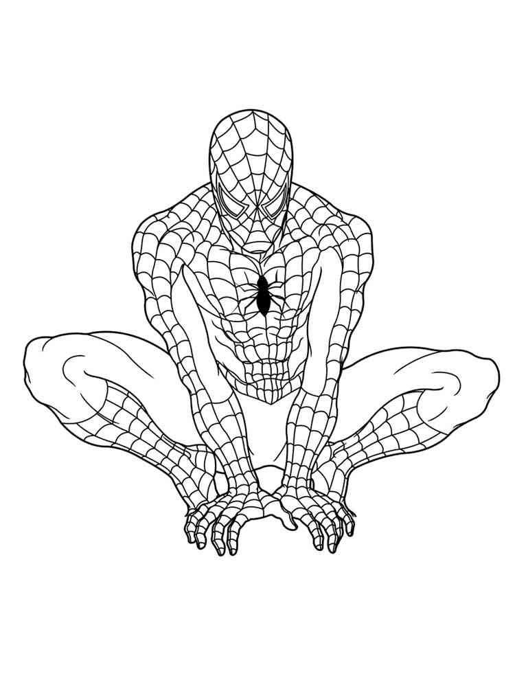 Spider man coloring pages. Download and print Spider man ...