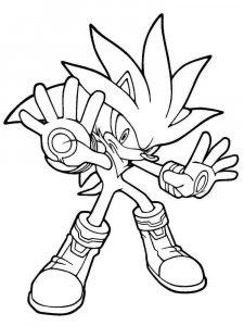 Sonic The Hedgehog coloring page 48 - Free printable